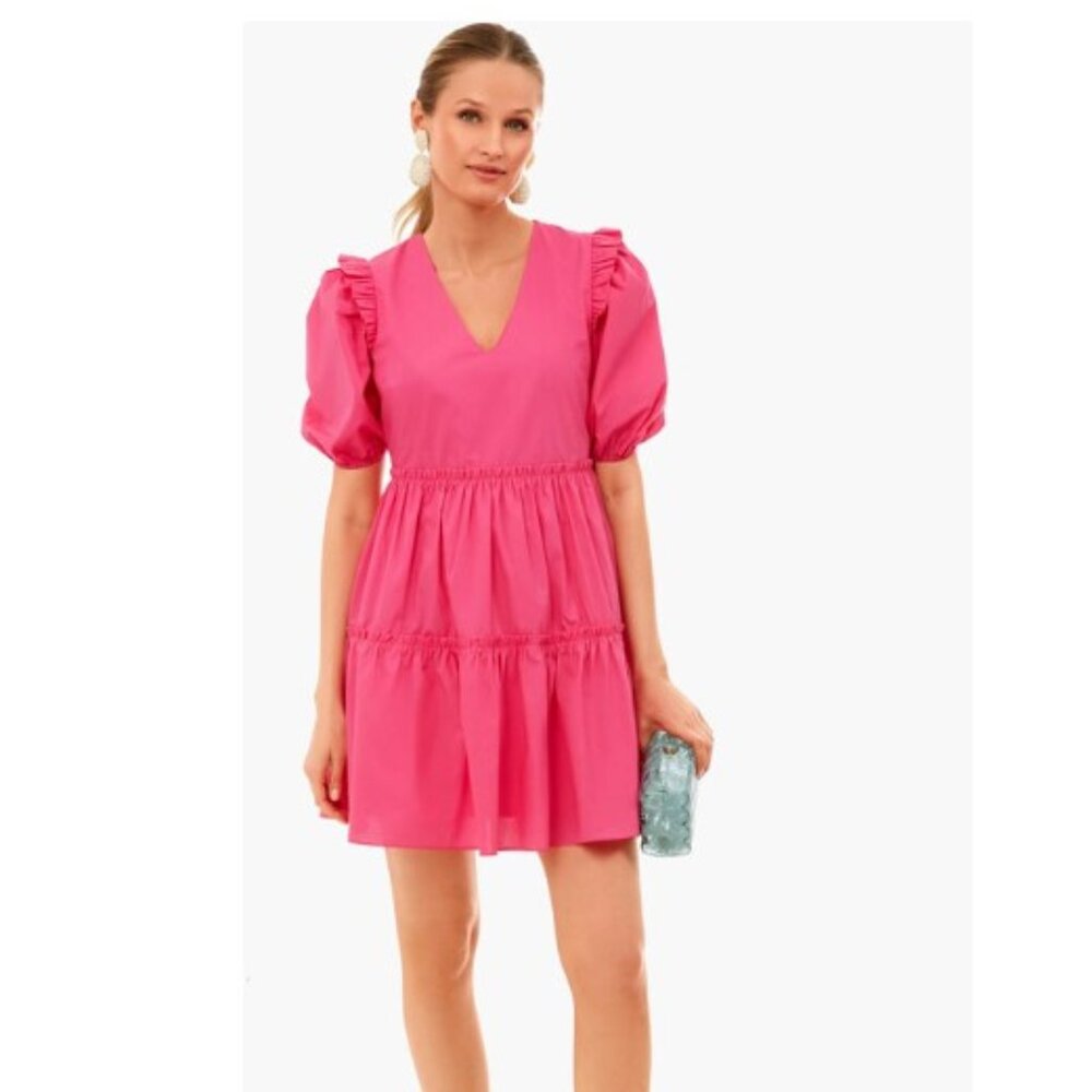 Hyacinth House Fuchsia Pascale Mini Dress